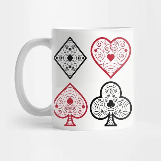 Playing Card Faces by DQDesigns By Chele